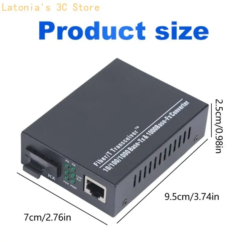 Professioneller Singlemode-Glasfaser-Transceiver, 1G, Geschwindigkeit, 20 Entfernung, SCs-Anschlüsse für die – Detail 6
