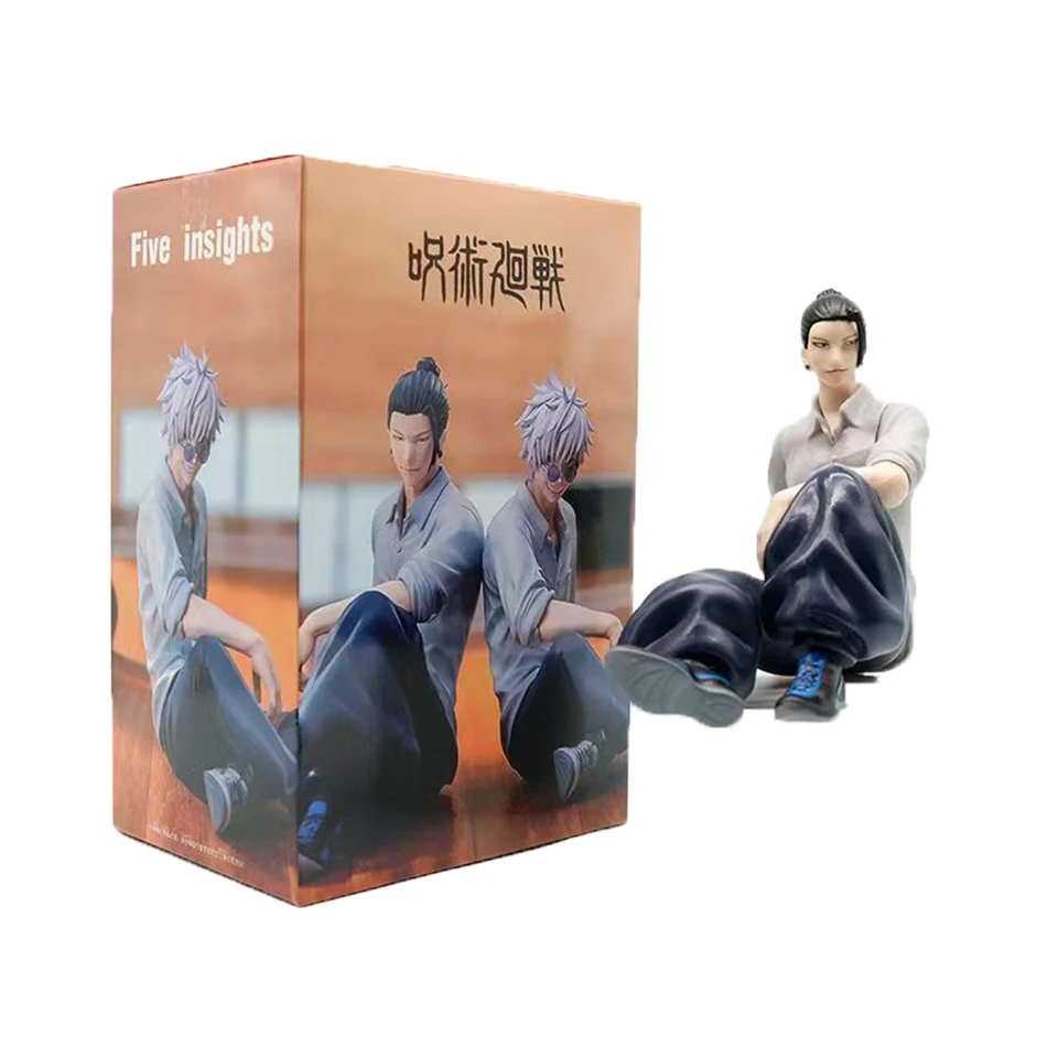Gojo Satoru Anime Jujutsu Kaisen Figur Geto Suguru Yumemirize Sitzende Position Sammlermodell Geschenk Spielzeug Actionfigur Geschenke – Detail 8