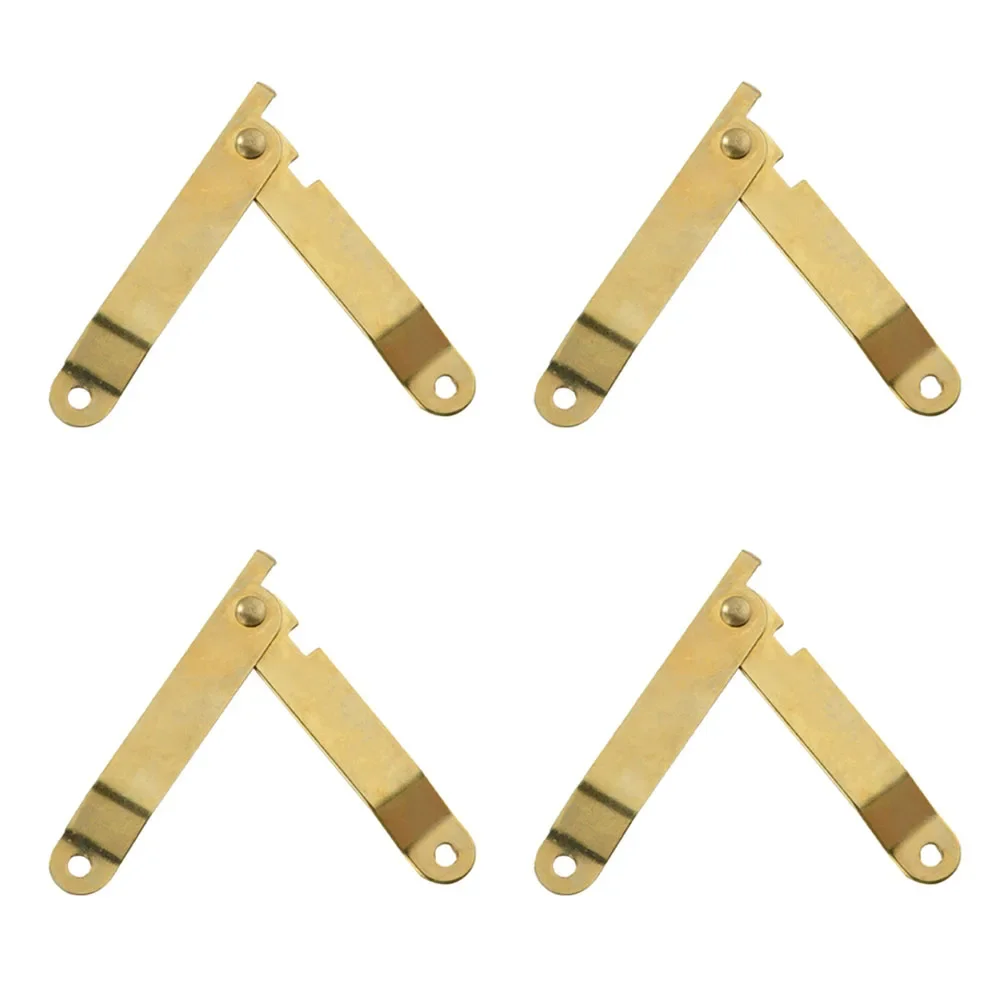 Furniture Hinges Support Hinges Home Improvement Yellow 68x11 Mm Bronze Cabinets Desks For Jewelry Boxes Silver