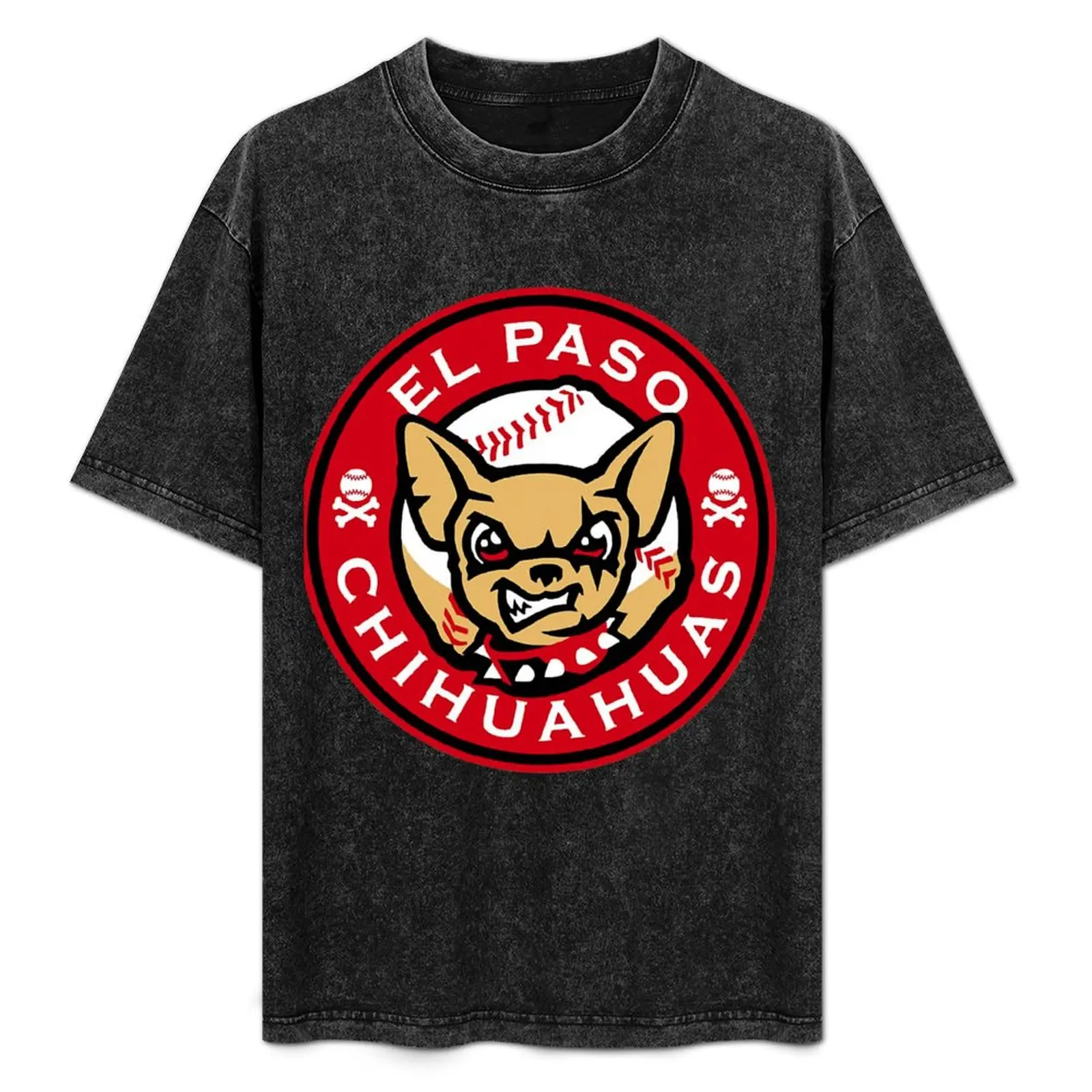 

El Paso Chihuahuas Cute Chihuahua Angry Funny Dog Lover T-Shirt Plus Size Summer Short Sleeve T-Shirt