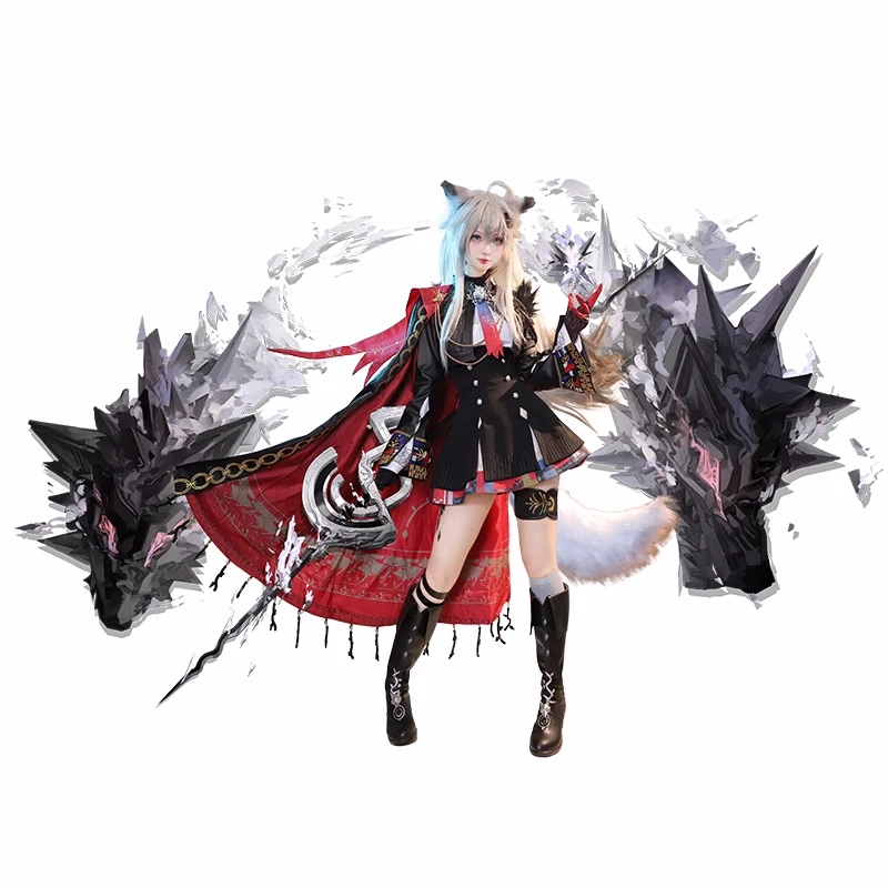 Lappland de Decadenza Cosplay Game Arknights Anime Vrouwen Mode Kleding Comic-con Party Pak Rollenspel Kleding Pre-sale - afbeelding 2