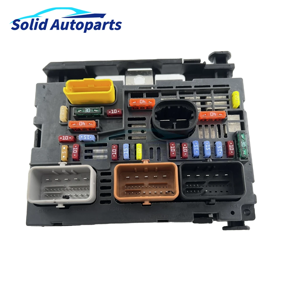 9675878080 Engine Fuse Box BSM For Fiat Scudo Citroen Berlingo Peugeot Partner R03 2008-2019 9807028880 9807028680 9675878280