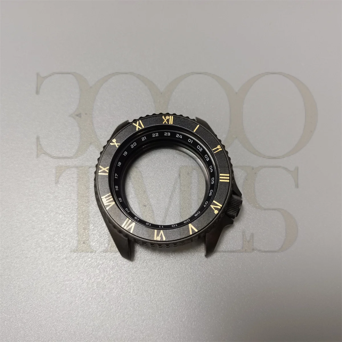 

41mm Skx007 Watch Case 28.5mm Dial 38mm Bezel 316L Stainless Steel Case Fit For NH35/NH36 3.8 O'clock Movement