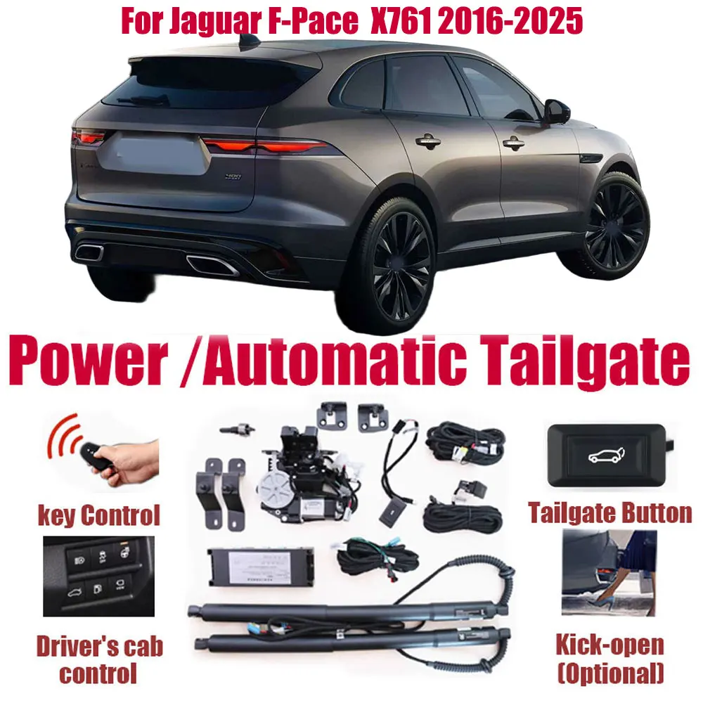 

For Jaguar Fpace F-Pace X761 2016-2025 Car Automatic Lifting kit Opening Trunk Intelligent Electric Lift Tailgate