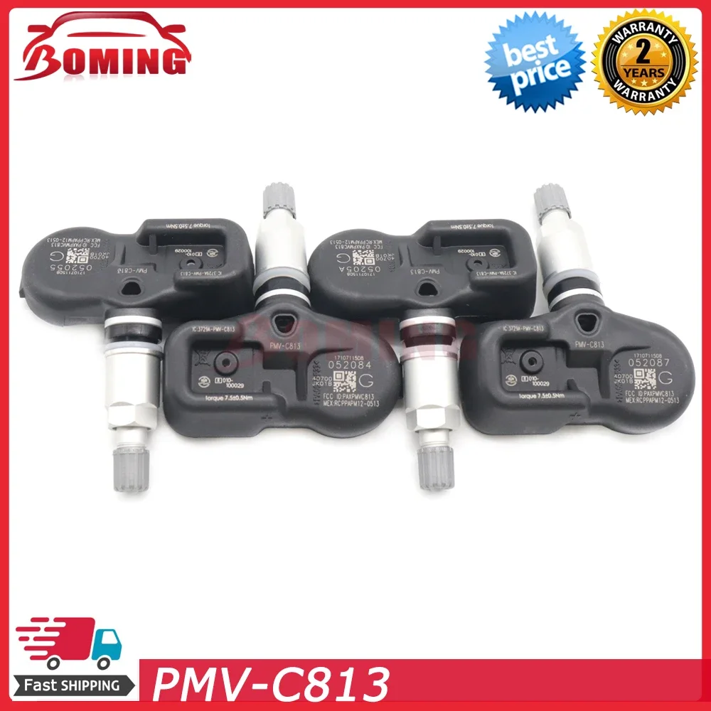 

4PCS 40700-JK01B New Tire Pressure Sensor Monitoring TPMS PMV-C813 For Nissan 370Z Murano Rogue Infiniti EX35 FX35 FX50 PMVC813