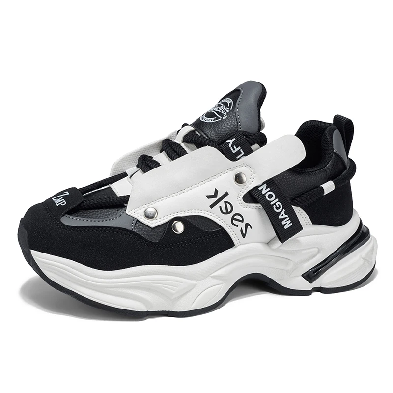 

Популярные кроссовки Shunheng Shoes на толстой подошве, модные спортивные туфли, большие размеры 39-46, для международной доставки.