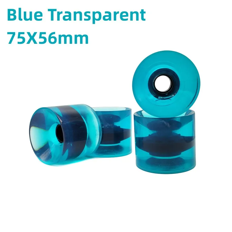 80A 75mm*65mm Street Brushing Skate Board Wheel Skateboard Rodas for Flat Single Double Long Road Skating Board