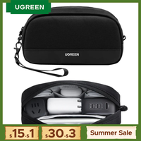 UGREEN Storage Bag Case Organizer Bag S/M Size for Earphone USB Cable Cell Phones Charger PC Digital Laptop Accessories Bag
