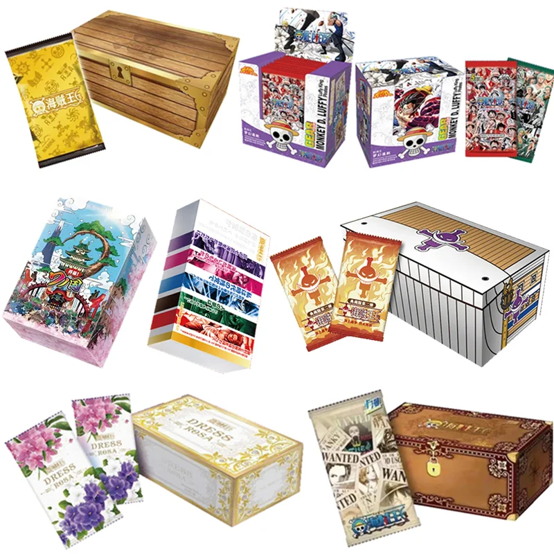 

Authentic One Piece Card Christmas Gift Anime Peripheral Games Battle Collection Card Children's Toys