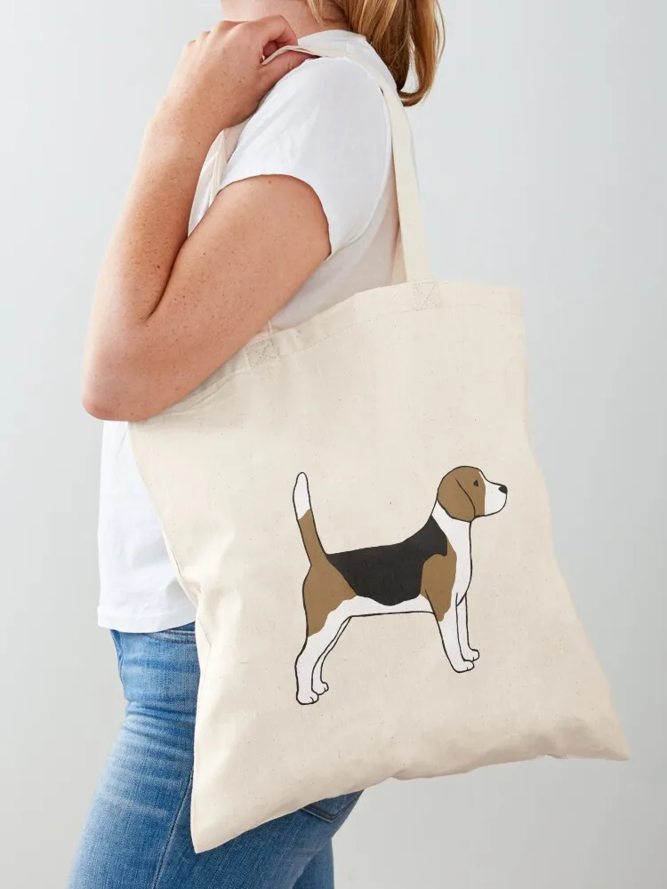 

Beagle Tote Bag canvas tote tote bag custom Women's bags eco bag folding