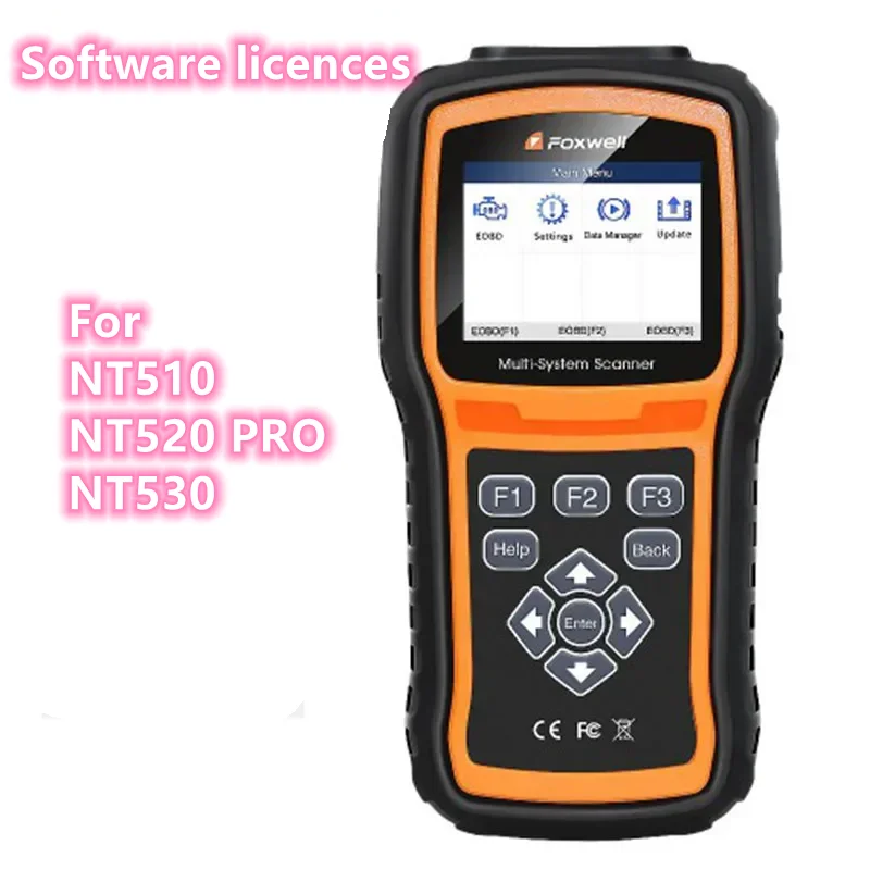 Лицензии по Foxwell NT510 / NT520 PRO NT530