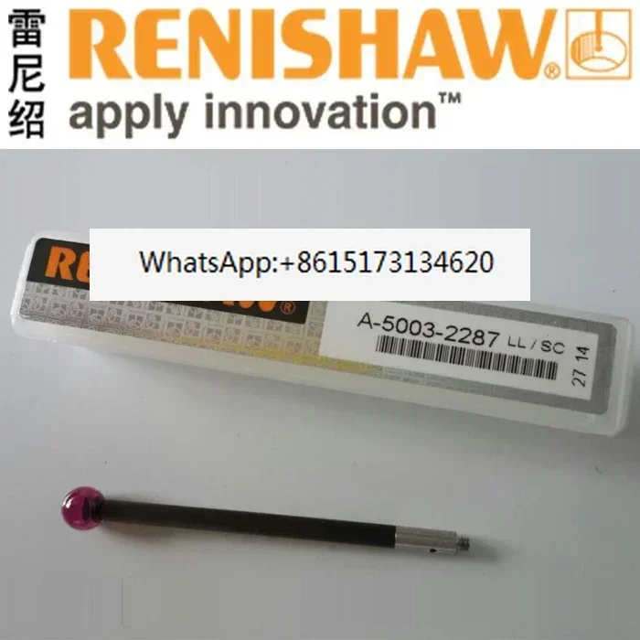 Renishaw UK three coordinate measuring needle A-5003-2287 probe Ruby probe