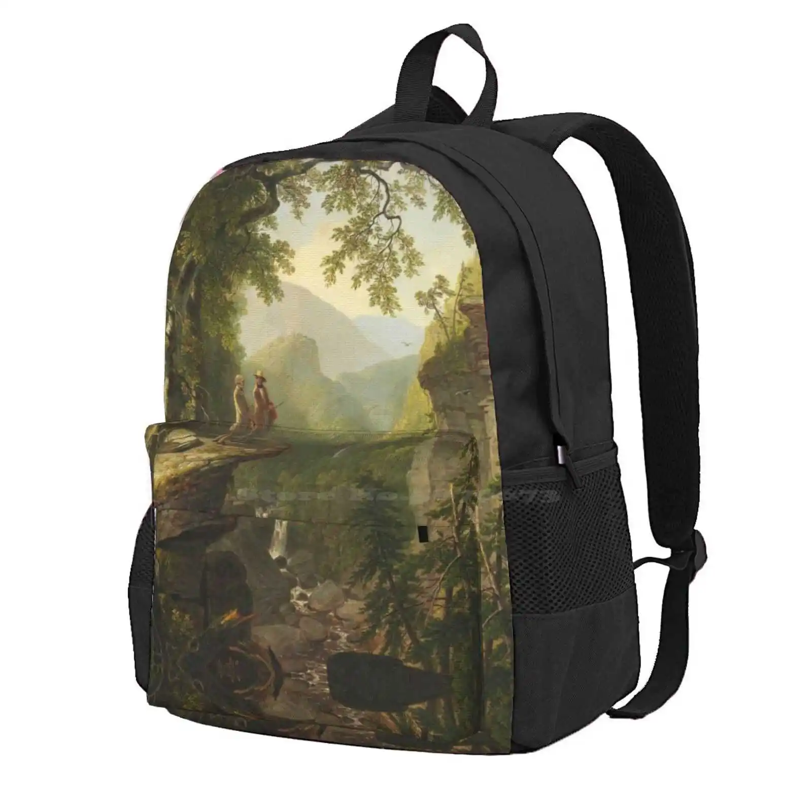 

Asher Brown Durand - Kindred Spirits (1849) Hot Sale Schoolbag Backpack Fashion Bags Asher Durand Kindred Spirits Asher Brown