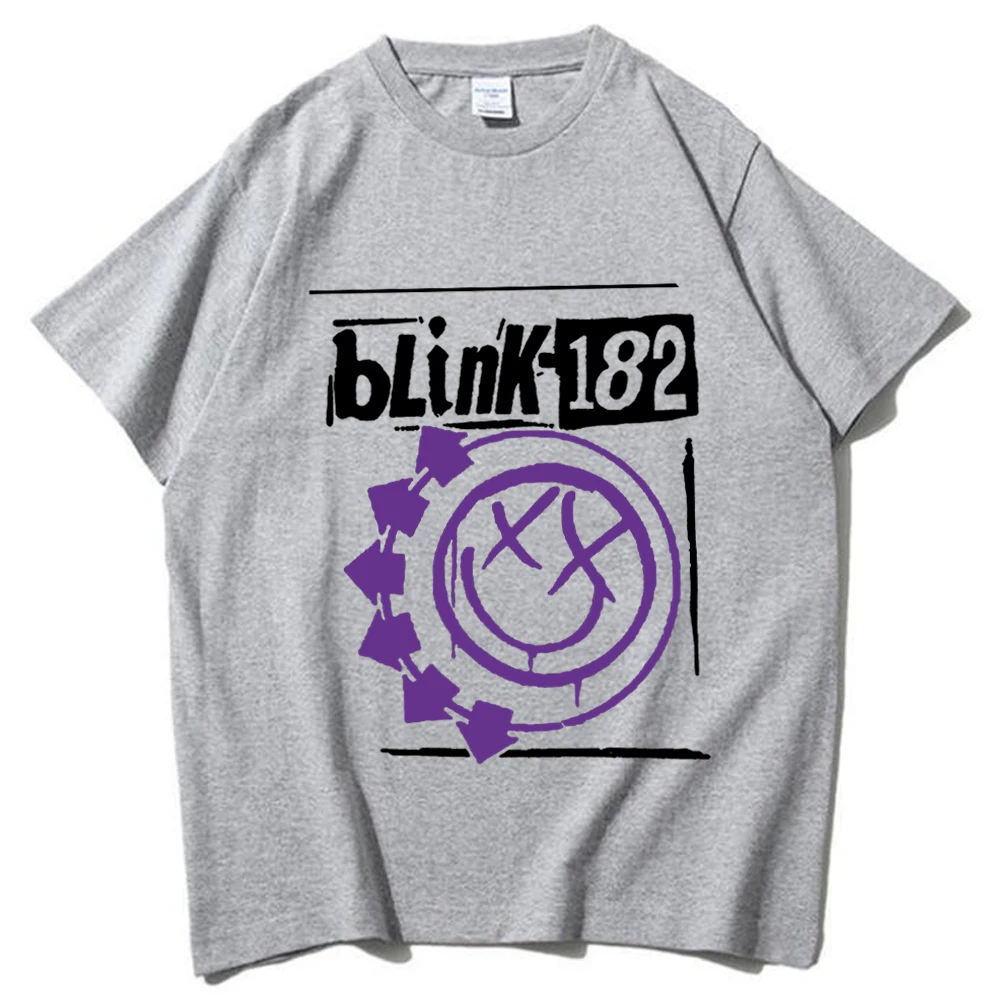 Blink 182 Shirt Blink 182 Tour 2023 Shirt Blink 182 Merch Gift for Fan Unisex Vintage O-Neck Short Sleeve Shirts