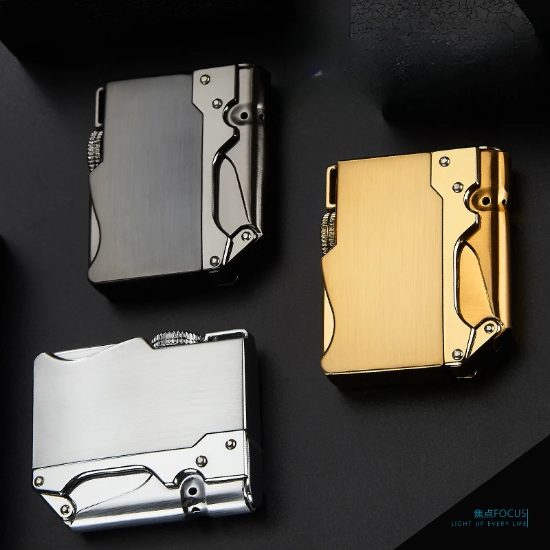 New Spray Gun Turbo Metal Welding Windproof Unusual Gas Butane Lighters Cigarette Cigar Lighters Men Survival Gadgets Lighter