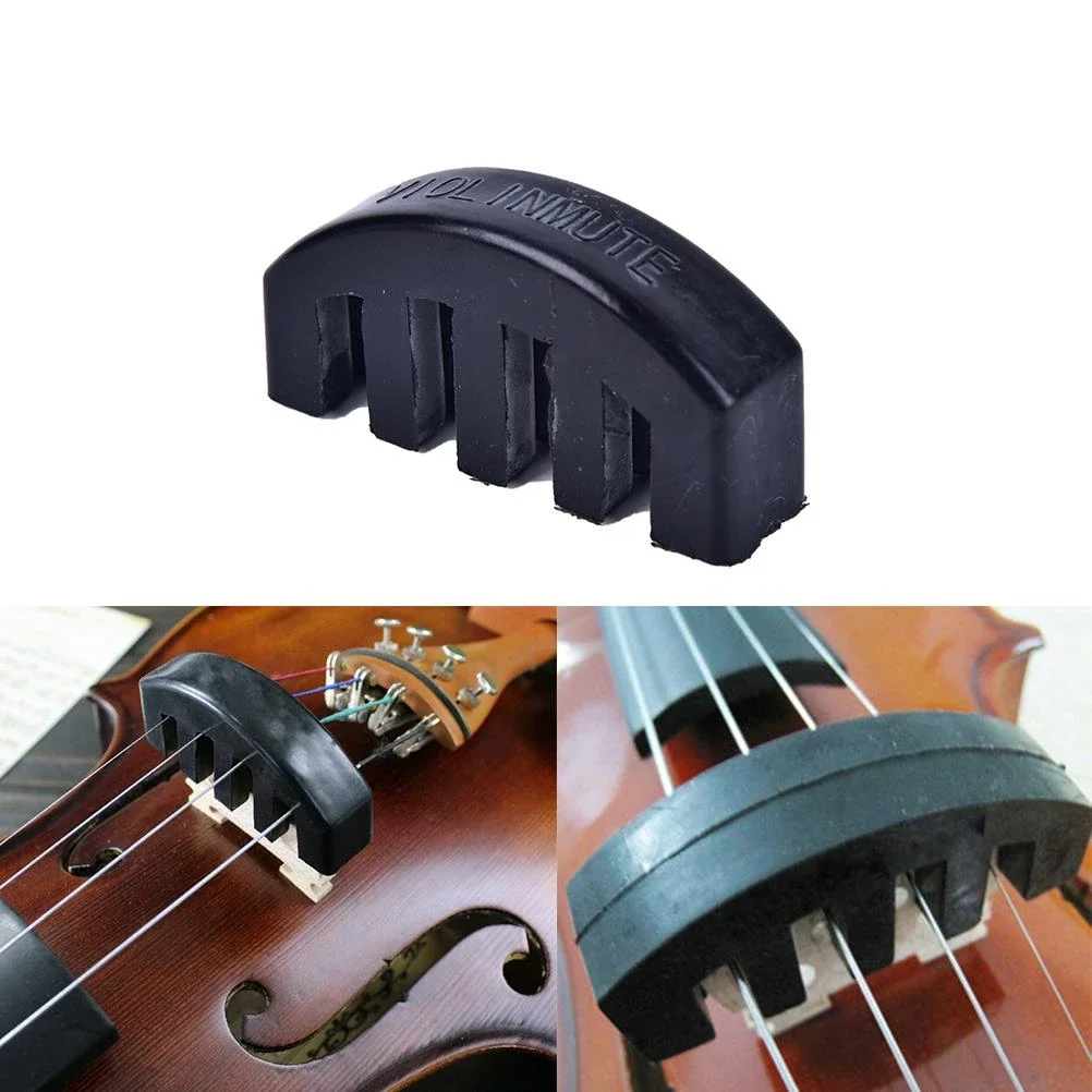 Violin Silencer Violin Special Rubber Silencer Weakener Silencer Five Claws  violin accessories  1PC