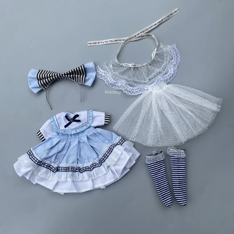 BJD 옷 30cm 1/6 BJD SD YOSD 인형 옷 패션 스커트 옷 세트 액세서리
