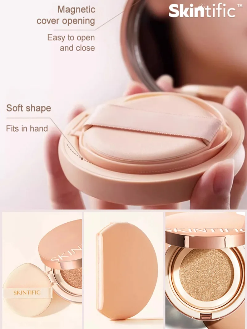 BIOAQUA Air Cushion BB Cream Brighten Concealer Moisturizer Foundation Face Whitening Makeup Facial Base Perfect Cover Cosmetics