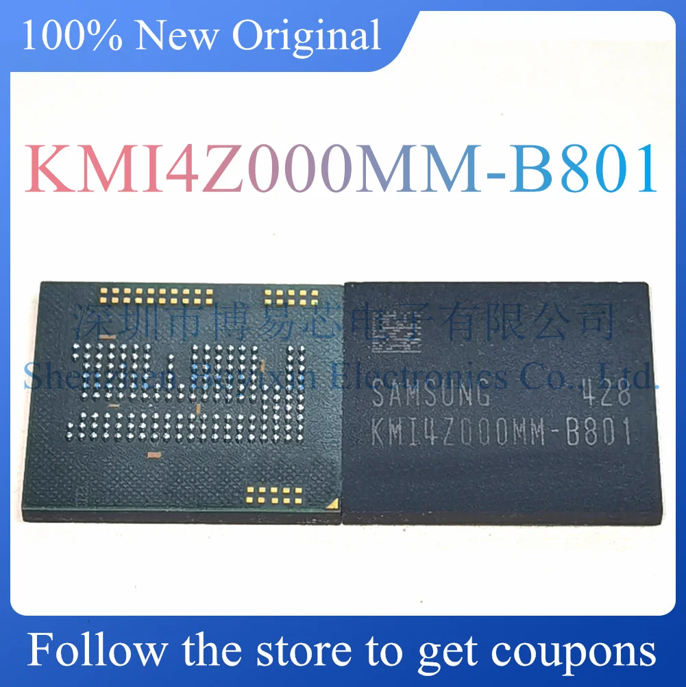 

NEW KMI4Z000MM-B801.Original genuine 32G+2G LPDDR2 EMCP memory. Package BGA-162
