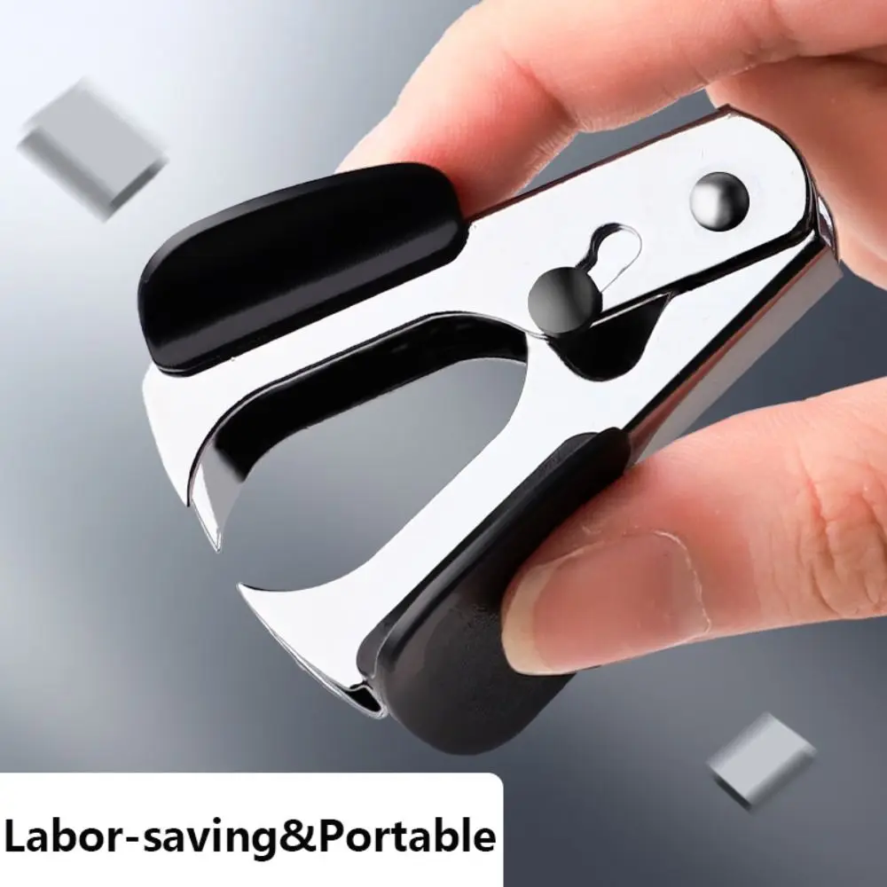 Labor Saving Staple Remover With Safe Lock Portable Stapler Removal Machine Binding Supplies Nail Out Extractor Puller Student