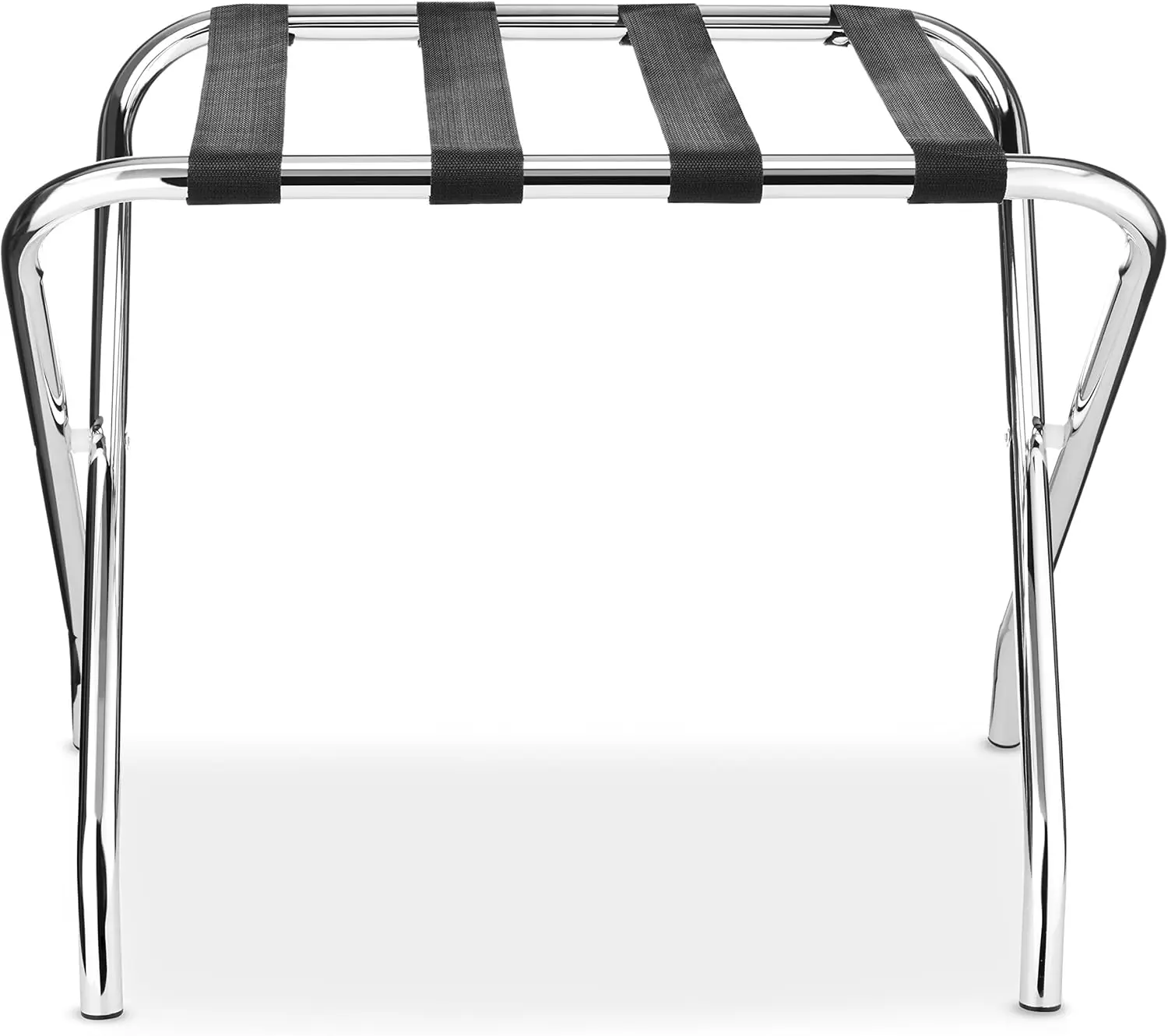 رف أمتعة - قابل للطي - رف أمتعة عالي الجودة لغرفة النوم والفندق وإطار فولاذي قابل للطي وغرفة النوم وغرفة الضيوف والفندق