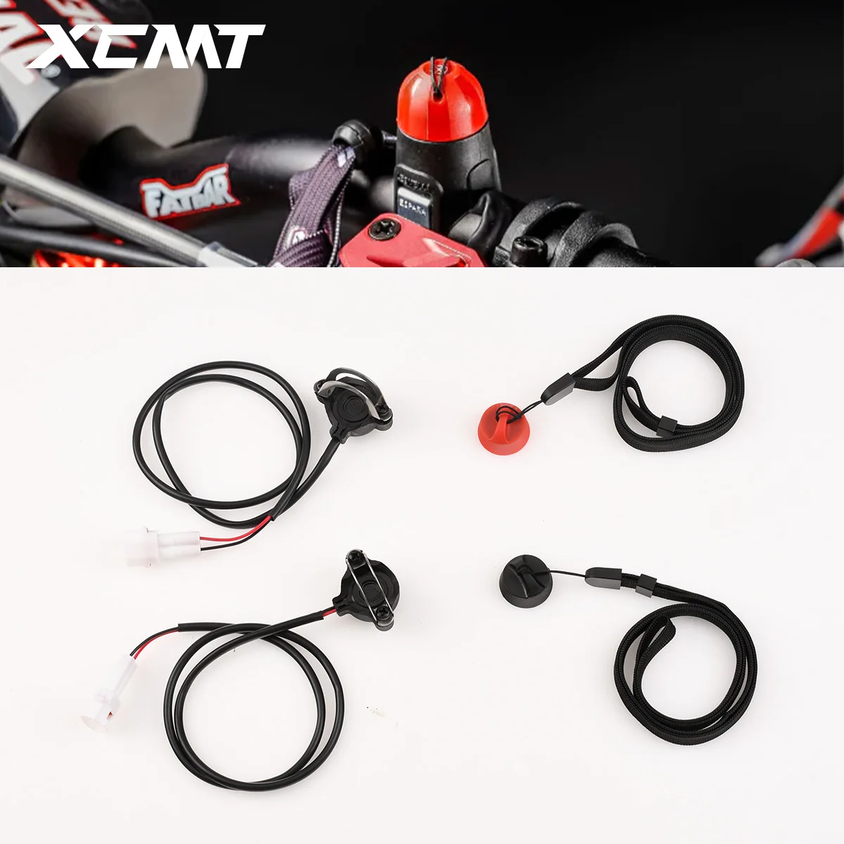 

Motorcycle Universal Electric Flameout Anti Drop Flameout Kill Switch Magnetism Top Cap ON OFF For KTM EXC-F SXF TE FE Dirt Bike