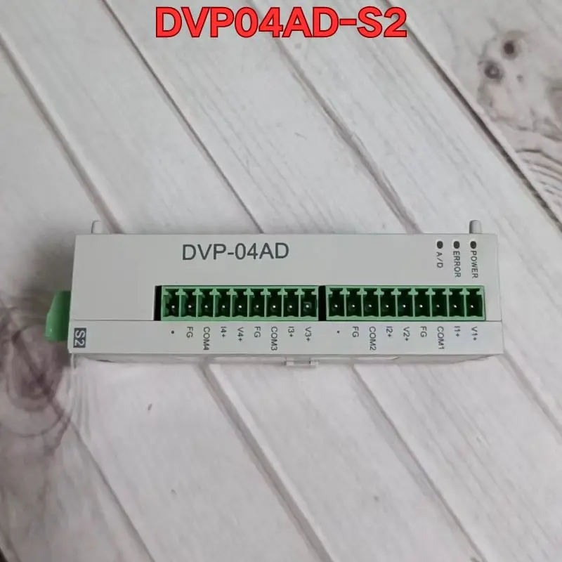 Second-hand PLC module DVP04AD-S2 function test is normal The latest quotation in November 2026