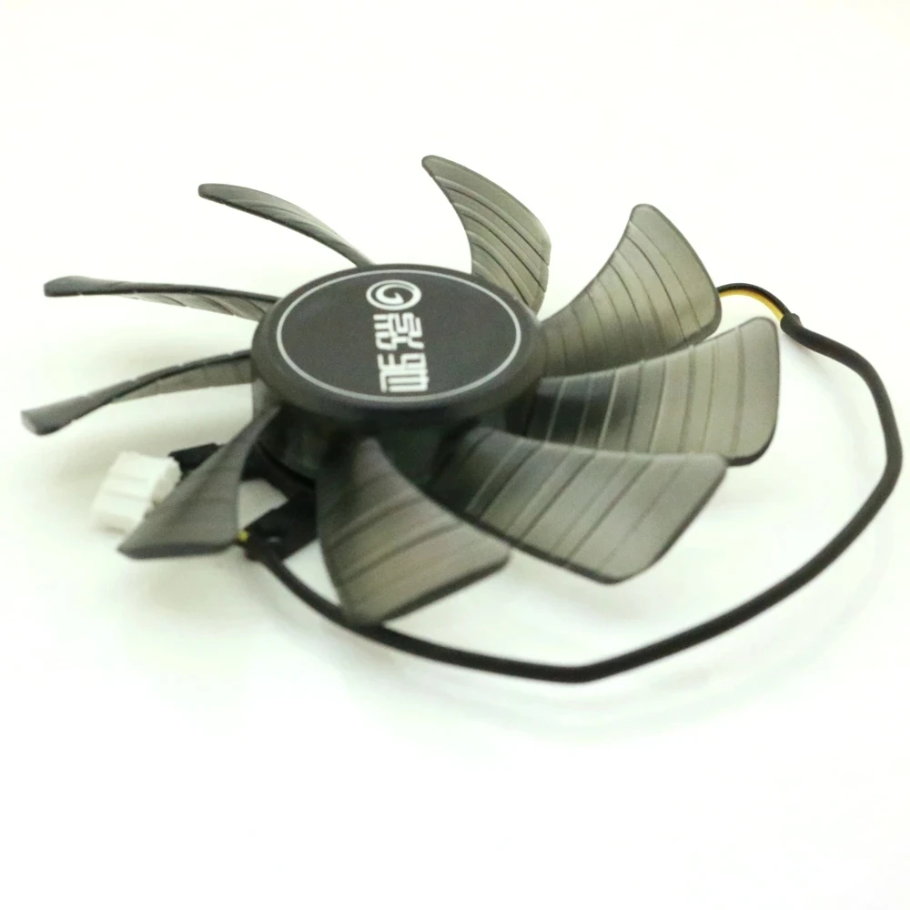 FY09015M12LPA DC12V 86mm 2wire 4pin For GALAXY GTX1050ti 1050 ITX Graphics Card Cooling Fan