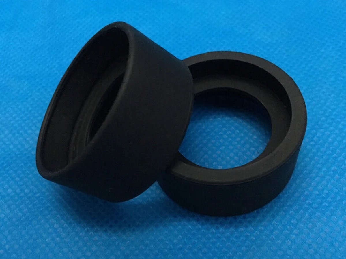 

2PC Binoculars Microscope Eyepiece Cup Telescope Rubber Eye Cup Guard Cover Lab EyeShield for 34-37mm