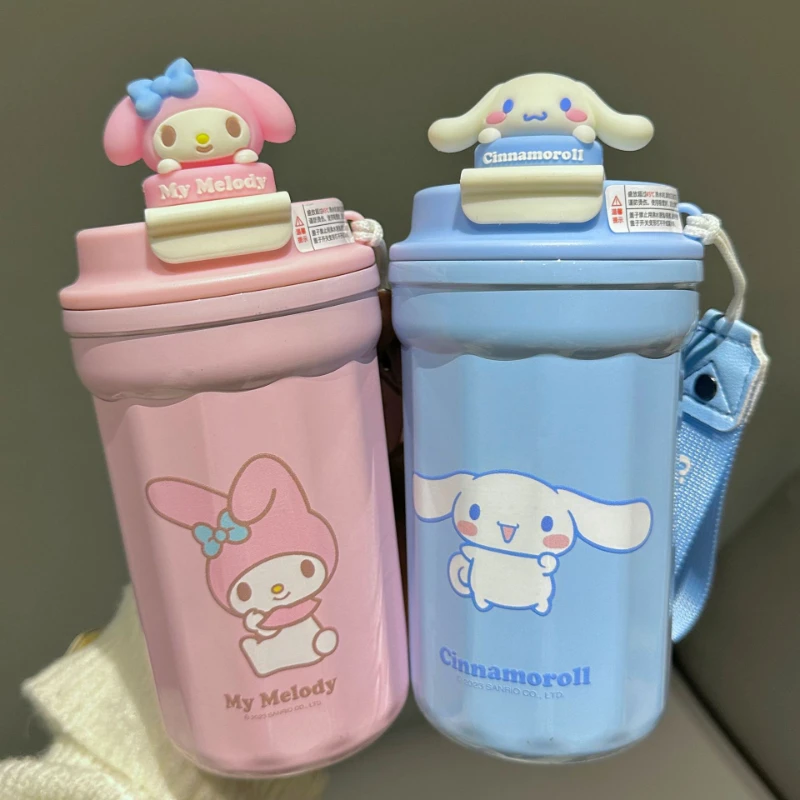 Sanrio Genuine Authorized Thermos Cup for With Good Looks Coffee Simple Straight Drinking Convenient Environmental Protection