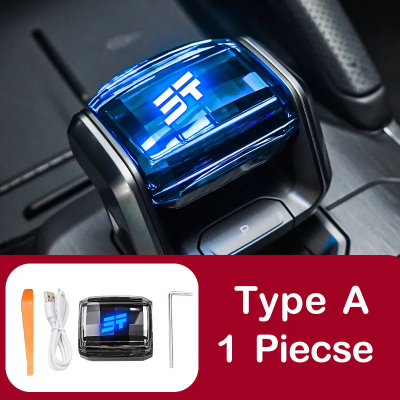 

Crystal Gear Lever For Chery Jetour Traveler T2 Modification Gear Lever Decoration Interior Accessories With Light Shift Head