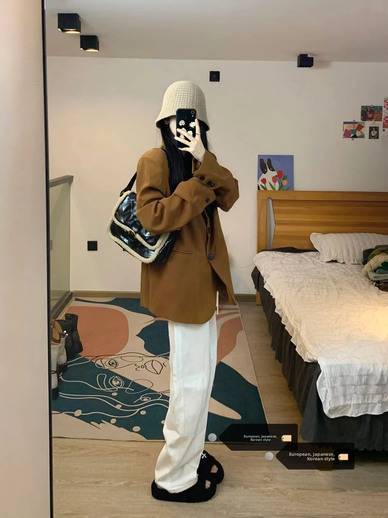 

Свободные прямые джинсы, женские белые джинсовые брюки больших размеров, осенне-зимние утягивающие брюки для грушевого тела