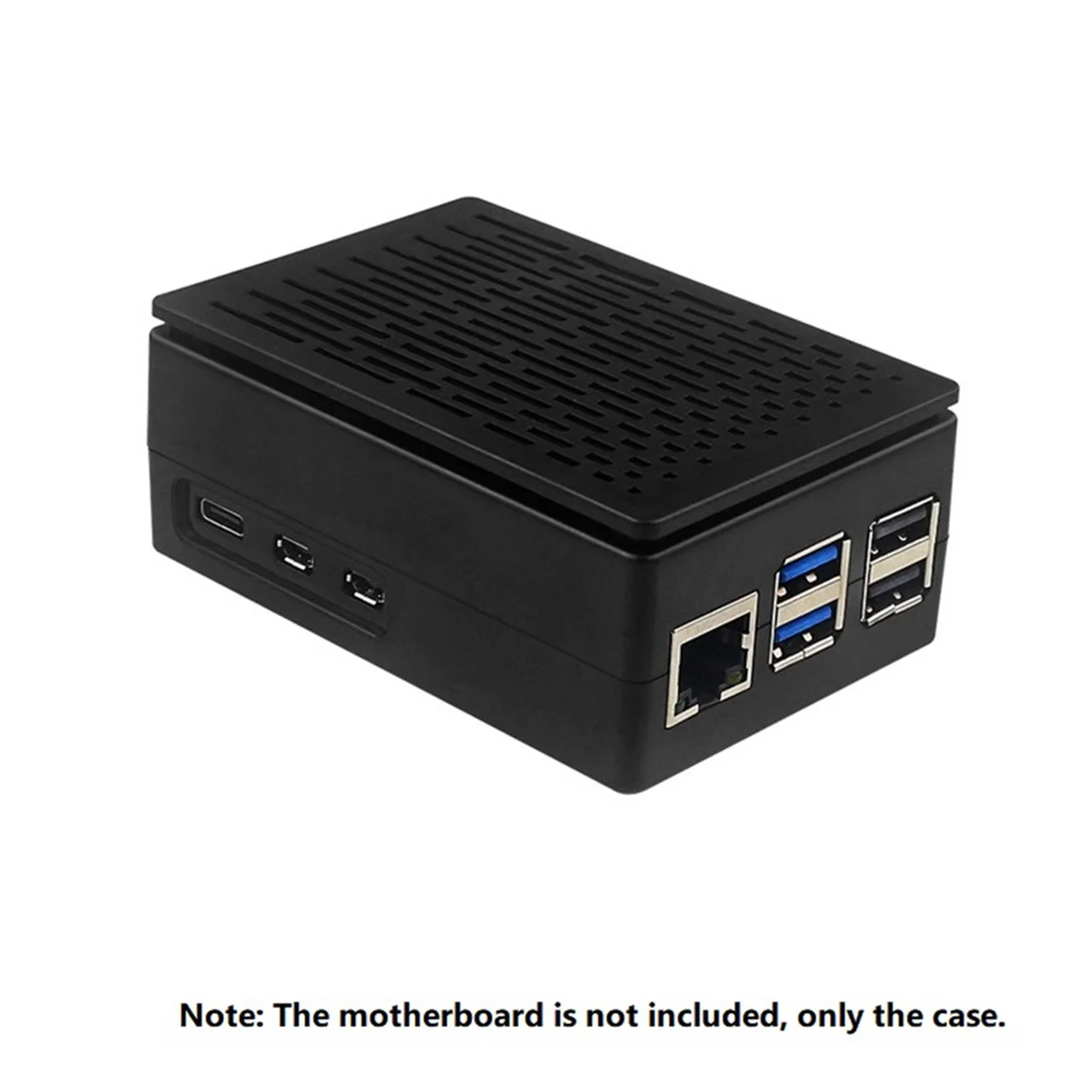 SuperDeals Case for Raspberry Pi 5, for Raspberry Pi 5 ABS Case Heatsink Cooler for Raspberry Pi 5