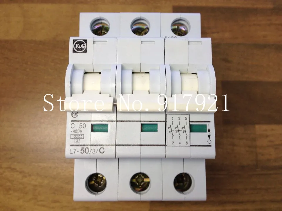 [ZOB] The original German MOELLER Moeller L7-50/3/C imported miniature circuit breaker 50A3P air switch