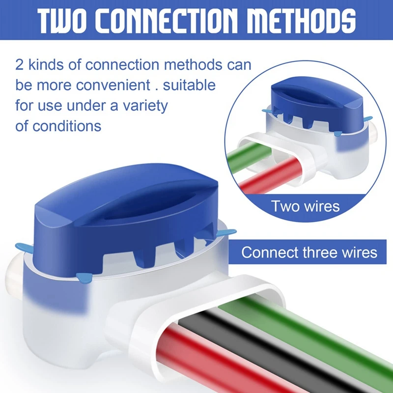 36 PCS Cable Connectors For Robotic Lawnmowers, Waterproof Connection Cable Wire Connector With Gel Filling