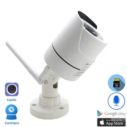 Bullet Camera WIFI Outdoor CCTV Security Video Surveillance Waterproof Wireless Infrared Home Audio IP Cameras Onvif Camhipro