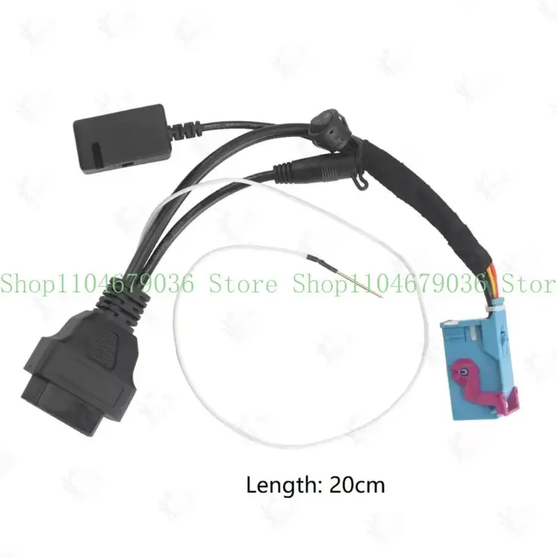652f véhicule double port OBD2 Splater Cable Faire pour 4e Geerationn Diagnostics Programming Huising Testing Coding