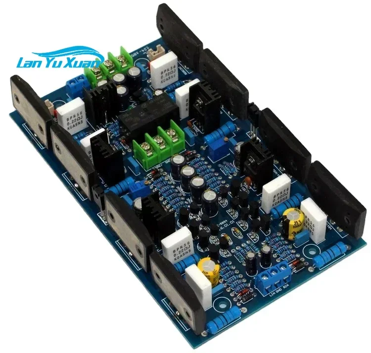 High Quality 2SA1494/2SC3858 High Power Amplifier Board 300W+300W Stereo Dual Channel Power Amplifier Board YJ00180