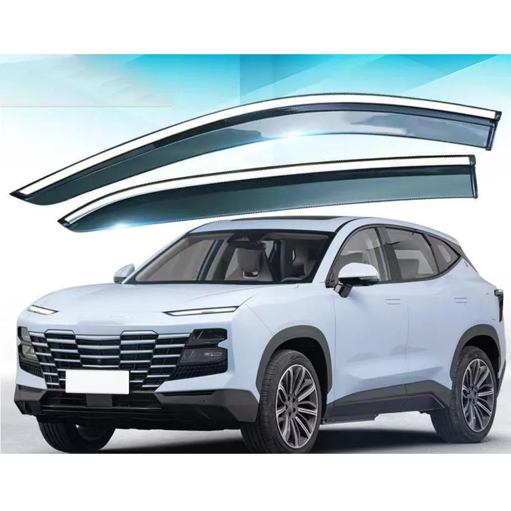 

Car Window Visor Waterproof Protect Sunny Rainy Shelter Auto External Accessory For Chery Jetour DASHING