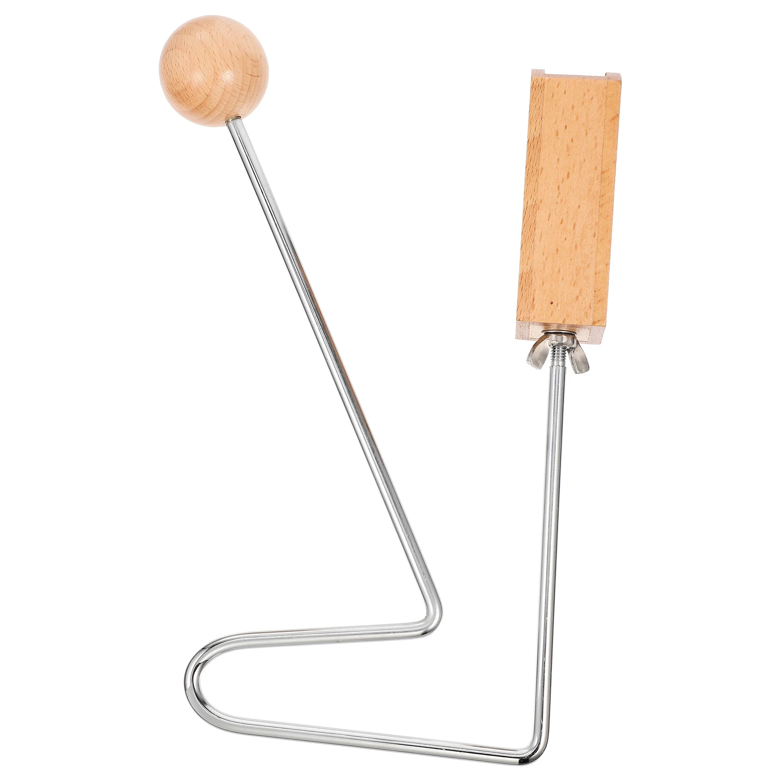 

Wooden Vibraslap Professional Percussion Instrument Durable s Adults Rhythm Educational Music Handheld Cowbell Long Lasting