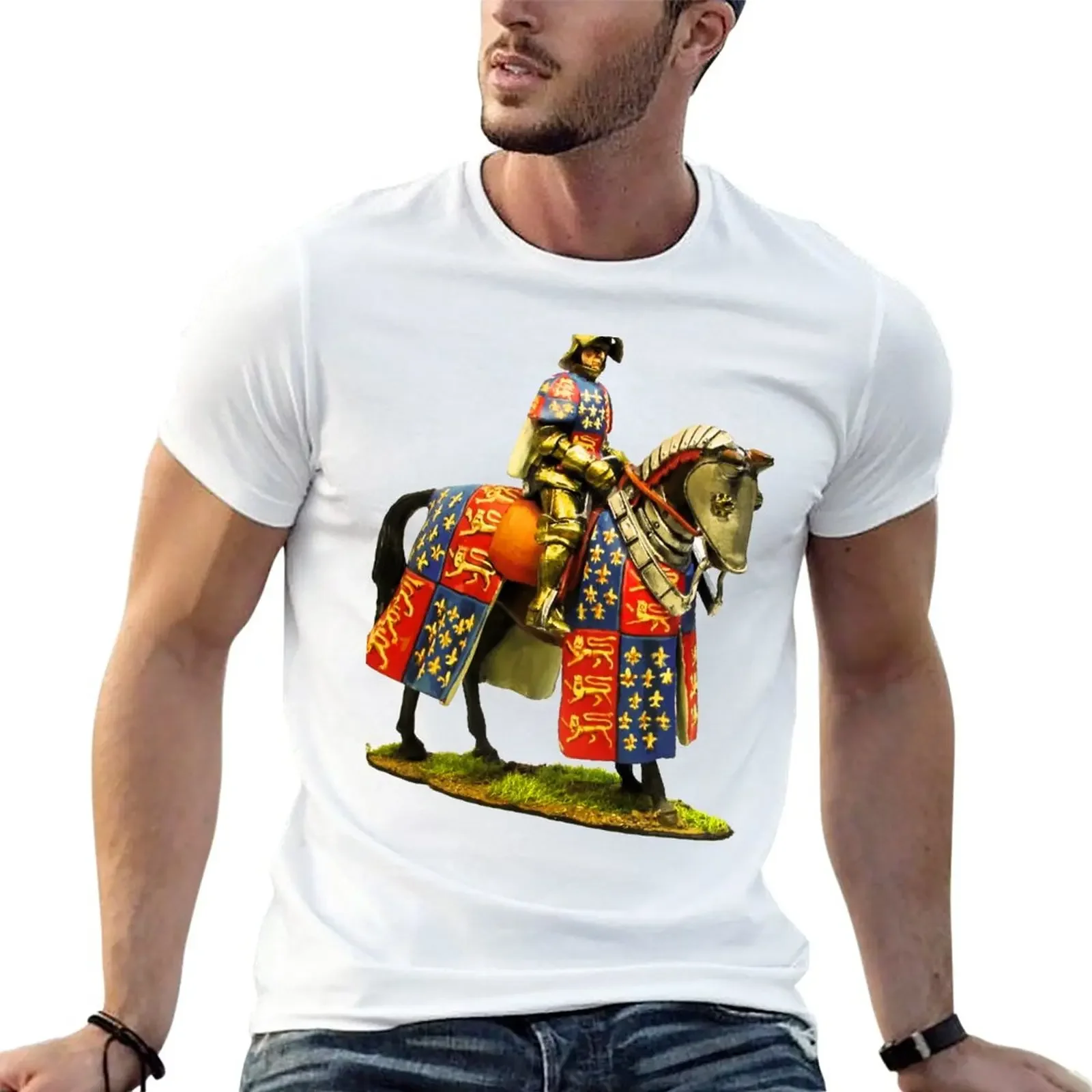 Richard III of England Battle of Bosworth T-Shirt summer tops vintage vintage t shirt men