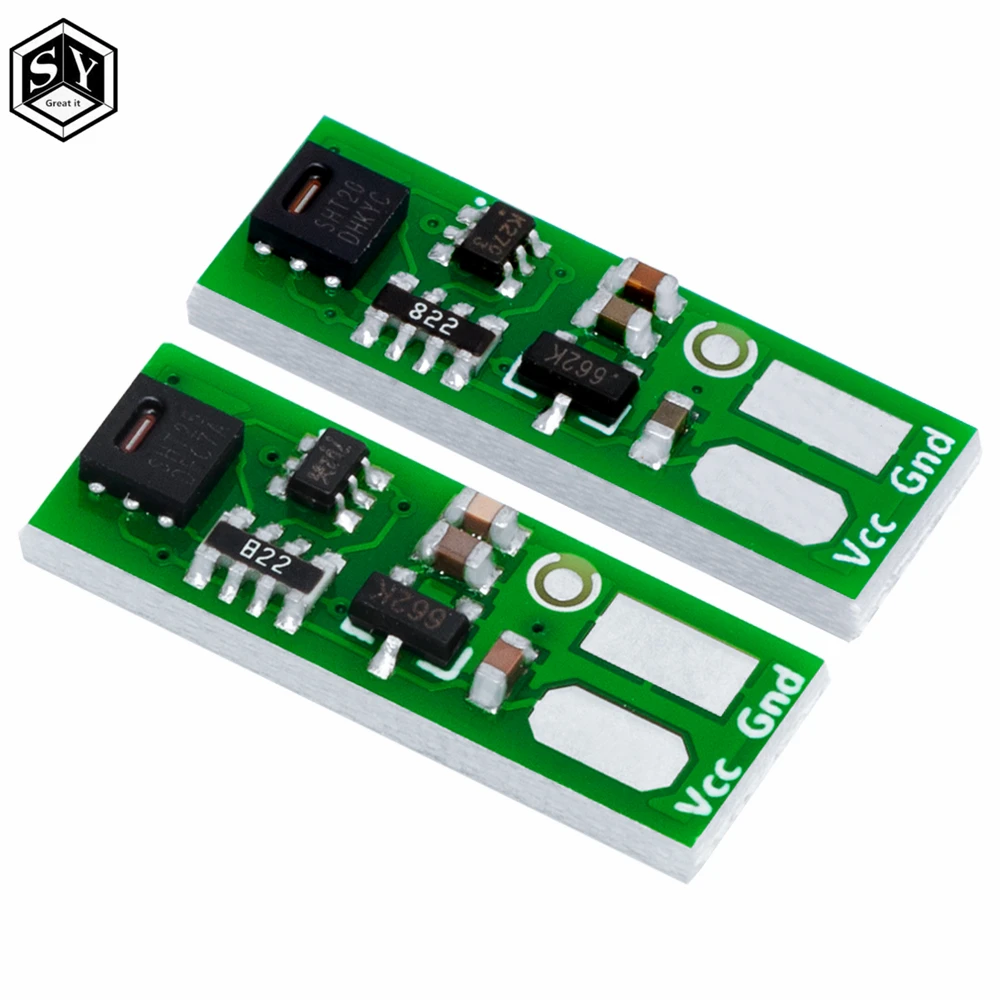 Temperature and humidity sensor  Circuit PCB Pinboard SHT20  SHT25 Double-sided circuit switch board