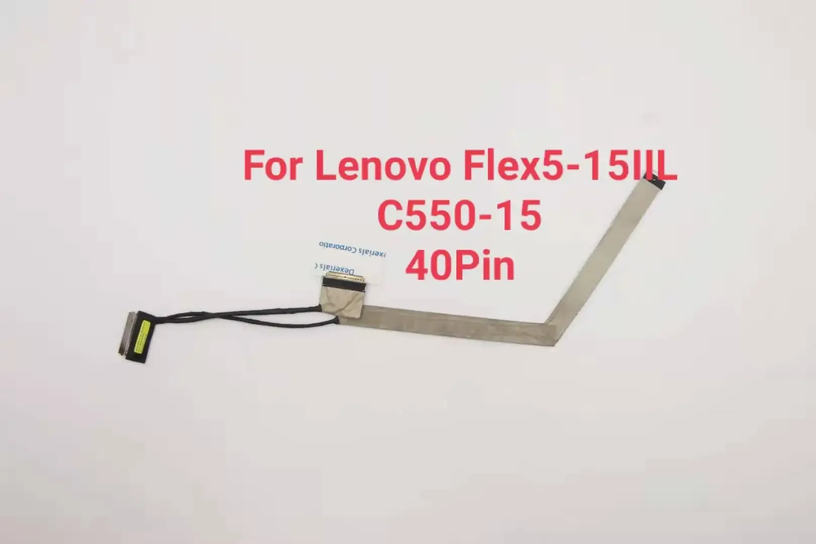 NEW ORIGINAL LCD Cable Screen Wire Video Line For Lenovo Flex5-15IIL C550-15 HD WITH IR CABLE_EDP Cable 5C10S30060 5C10S30059