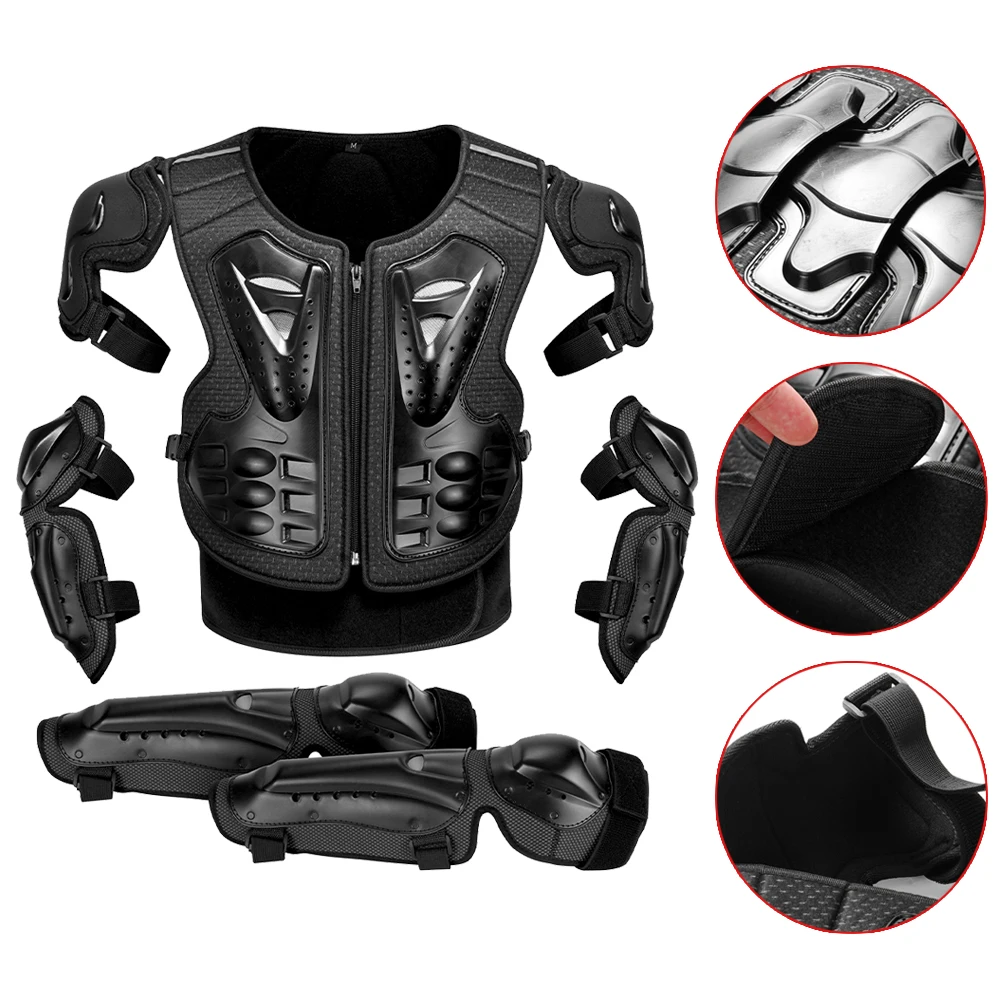 Motorcycle Body Armor Anti-Fall Wear-resistant Motocross Riding Armor Vest Protective Gear Motorbike Chest Back Protector