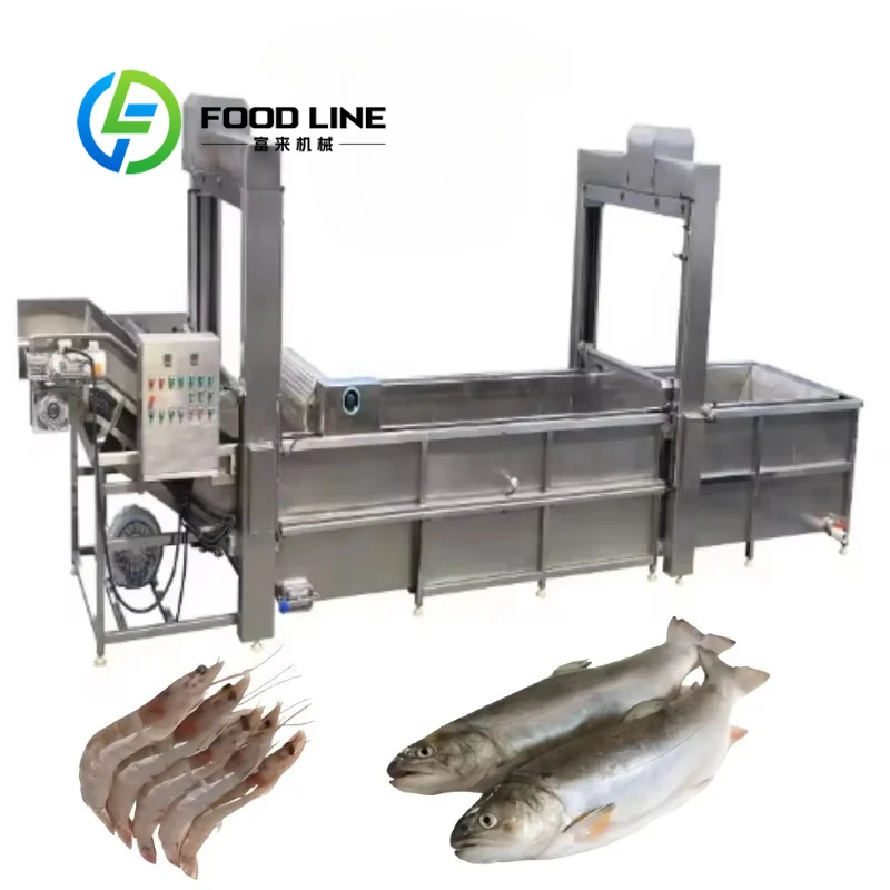 Continuous Water Bath Thawing Machine Timed Working Mode Realizes Standardized Thawing For Batch Frozen Raw Material Production