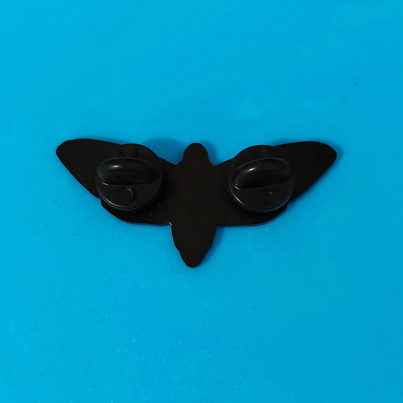 Brooch Ghost Face Moth Metal Badge Collar Shirt Bag Pin Jewelry Accessories