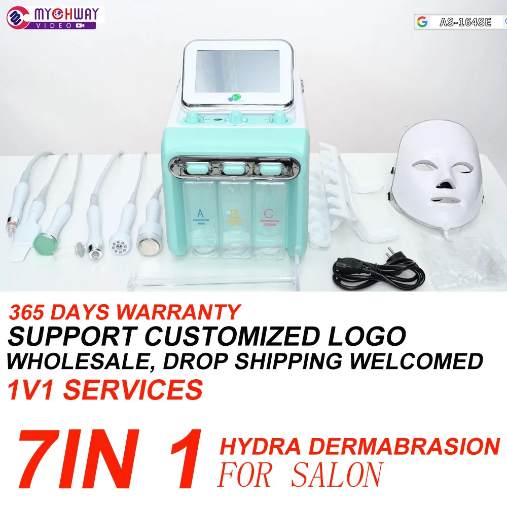 

high quality 7In 1 Water Dermabrasion Machine Deep Cleansing Machine Water Jet Hydro Diamond Facial Clean Dead Skin Removal