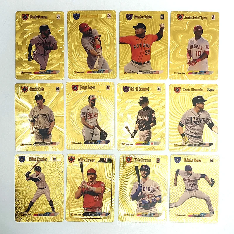 2024 Baseball Star Card Box Soccer Star Collection Baseball Limited Fan Cards Kids Gift Drop Shipping Wholesale English Trading