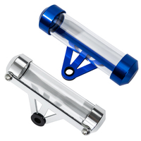 Motorcycle Tax Disc Holder Waterproof Cylindrical Holder Frame with Hex Wrench Motorbike Secure Tube Tax Motorcycle Accessories