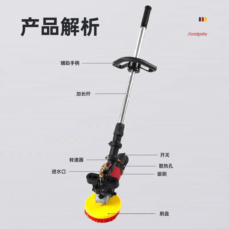 Hand Push Hotel Factory Workshop Property Commercial Supermarket Electric Polishing Machine Stone Floor Waxing Machine